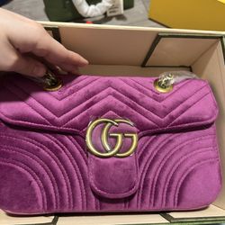Pink gucci purse