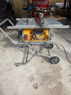 Ridgid Table Saw
