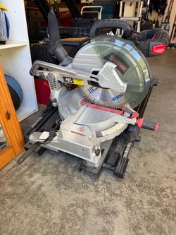 Free 12” Miter Saw with stand