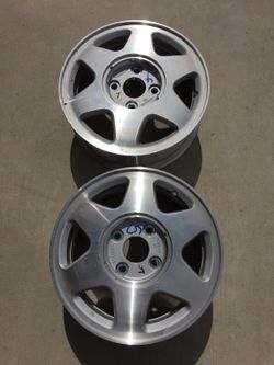 2 Honda Accord alloy wheels for sale