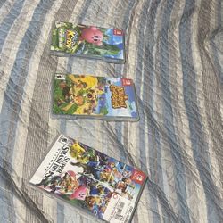 3 Switch games