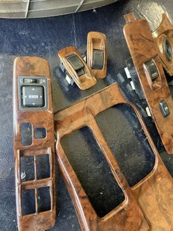 Toyota 4runner Wood Grain Trim Kit Limited Rare Light Brown