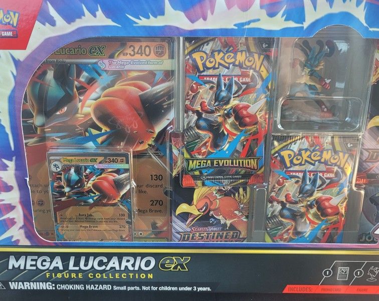 Mega Lucario Ex Collection Box Pokémon