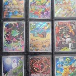 Pokemon Cards IRs and Full Arts
