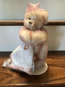 Breast Cancer Franklin Mint Heirloom Bear