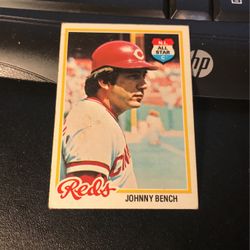 JOHNNY BENCH -#700 - TOPPS 1978