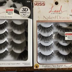 New Kiss Eyelashes Multipack 