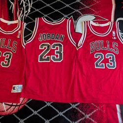 Vintage Michael Jordan Chicago Bulls Champion Jerseys
