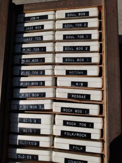 Collection Of Cassettes 