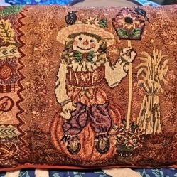 Scarecrow Toss Pillow 