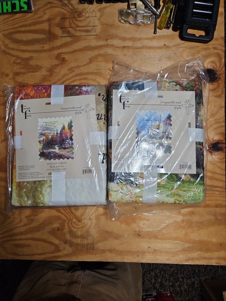 Inspirational THROWS 2 For 10.00