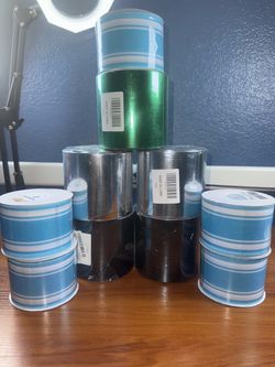 Assortment of ribbons