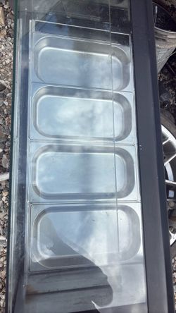 Omcan Commercial Refrigerated Sushi Display Case – 44L – Model RS-CN-0044