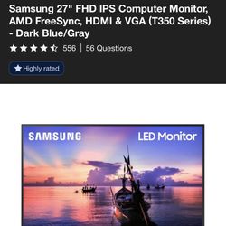 Samsung 27” monitors