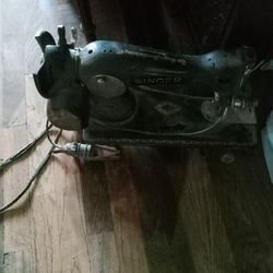 Antique SINGER sewing machine