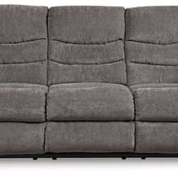 New In Stock Ashley Furniture Tulen Gray Color Recliner Sofa Special 