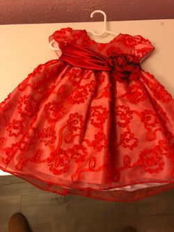 Fancy red dress