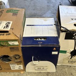 Cat5e Cat6 3 Boxes