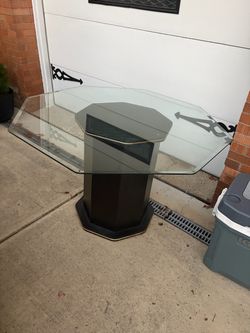 Glass table