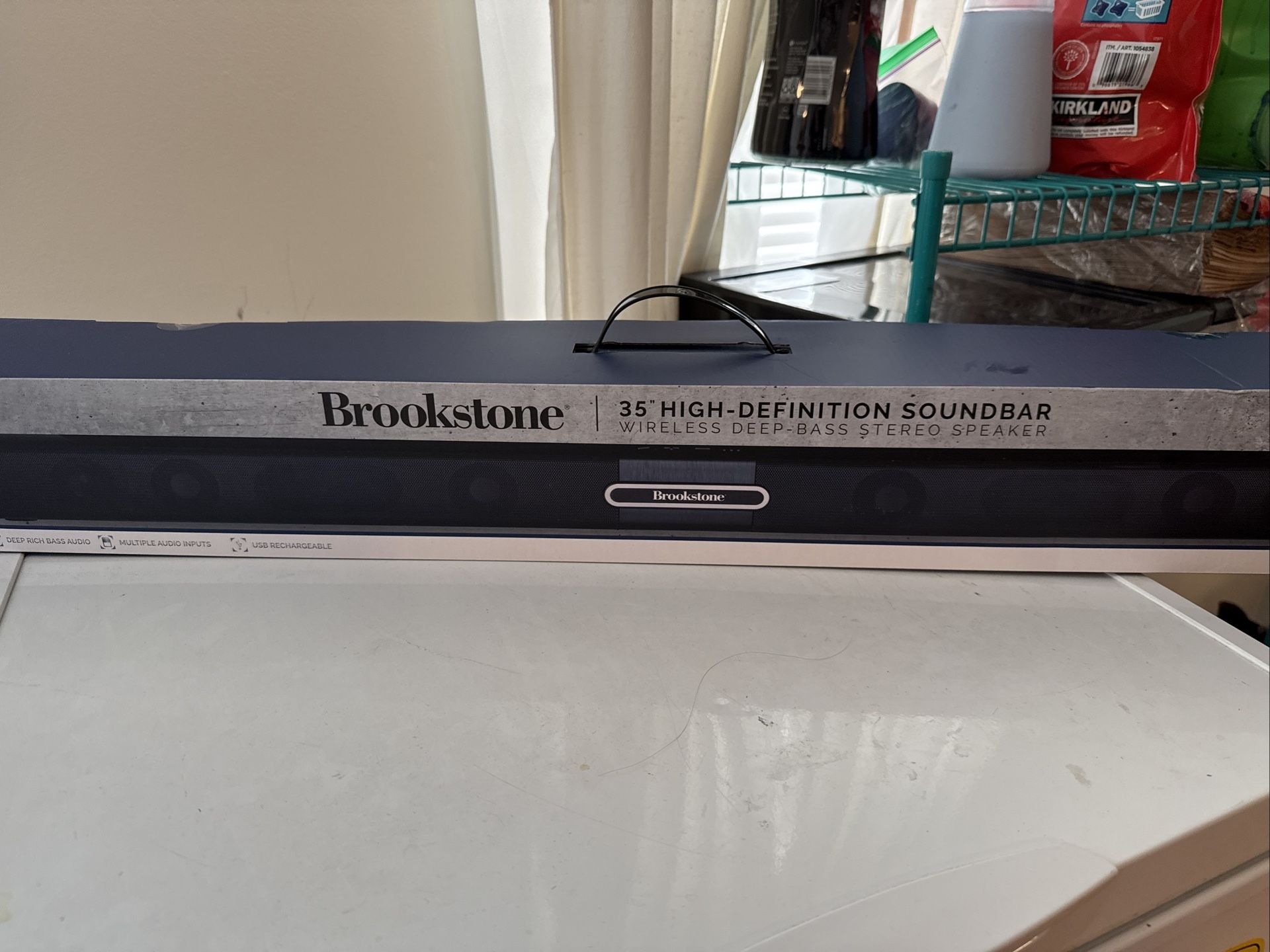 Brookstone 35” Bluetooth Soundbar