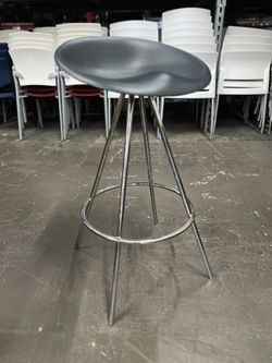 Allermuir JoJo Stool (Grey Plastic)