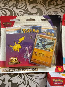 Pokemon 30th Celebration Tech Sticker Collection