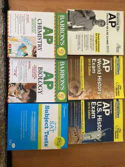AP Exam Books & SAT Subject Test