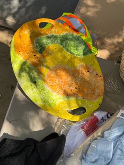 Big antique ceramic player $20