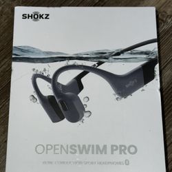 Brand New Shokz - OpenSwim Pro Wireless Bone Conduction Open-Ear Bluetooth Sports Headphones