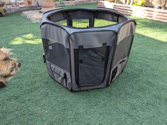 Soft sided dog/cat Playpen, used 1 time.