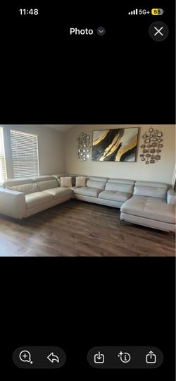 Grey couch/Picture