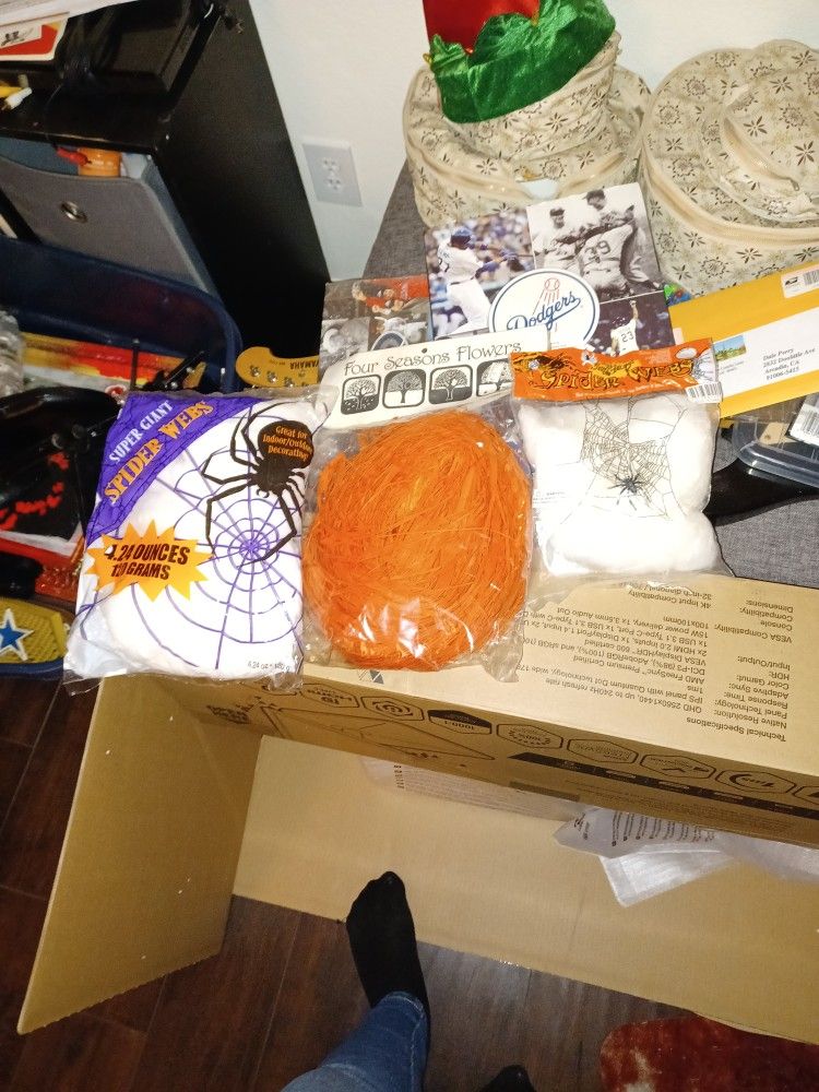 Spiderweb Decoration  Also Four Season Flowers 