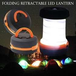 Gazelle Retractable Foldable Led Camping Tent Lantern Lights Mini for Outdoor Hiking Tent Garden