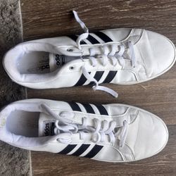 Adidas White And Black