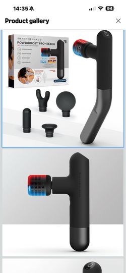 Sharper Image PowerBoost Pro+ Reach Massager