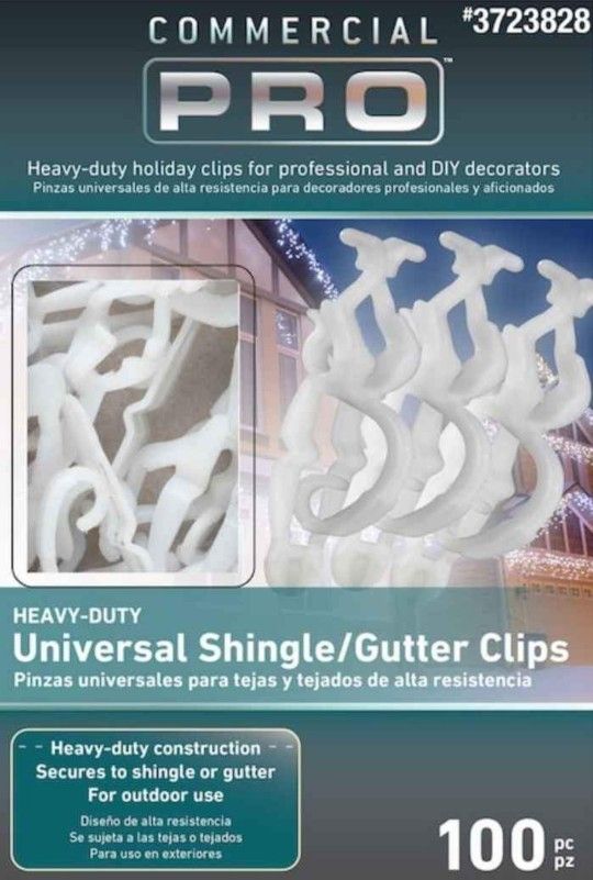 GUTTER/SHINGLE CLIPS 