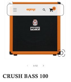 Orange Amp Crush Bass 100 Combo