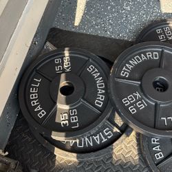 6 Discos De 35 Libras