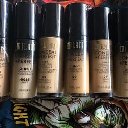 New Milani Conceal Perfect Foundations 