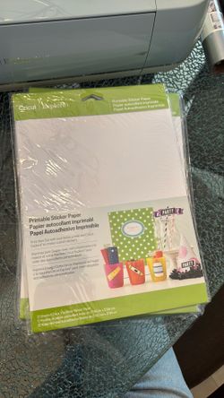 Cricut printable sticker paper