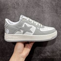 BAPE STA™ #4 Line Camo White/Grey