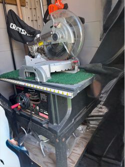 Craftsman table saw/w table