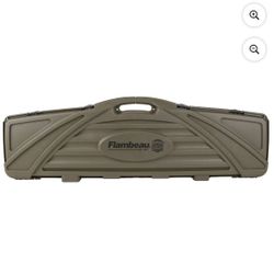 Flambeau Zerust Infused 2 Gun Case, Dim. 53.5"L x 17"W x 4.5"H Damaged a little bit