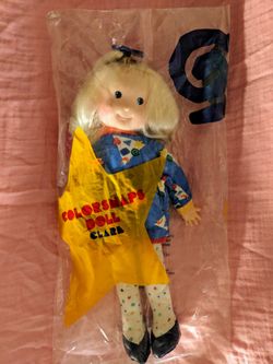 Vintage 1987 Colorsnaps Clare Doll 14"