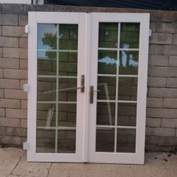 61" Wide X 78" Tall   French Door