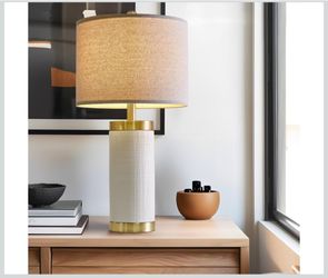 24.5 inches Modern Ceramic Lamp - New