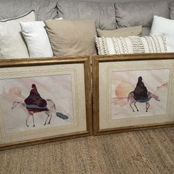 Aztec / Indian - Watercolor Prints 