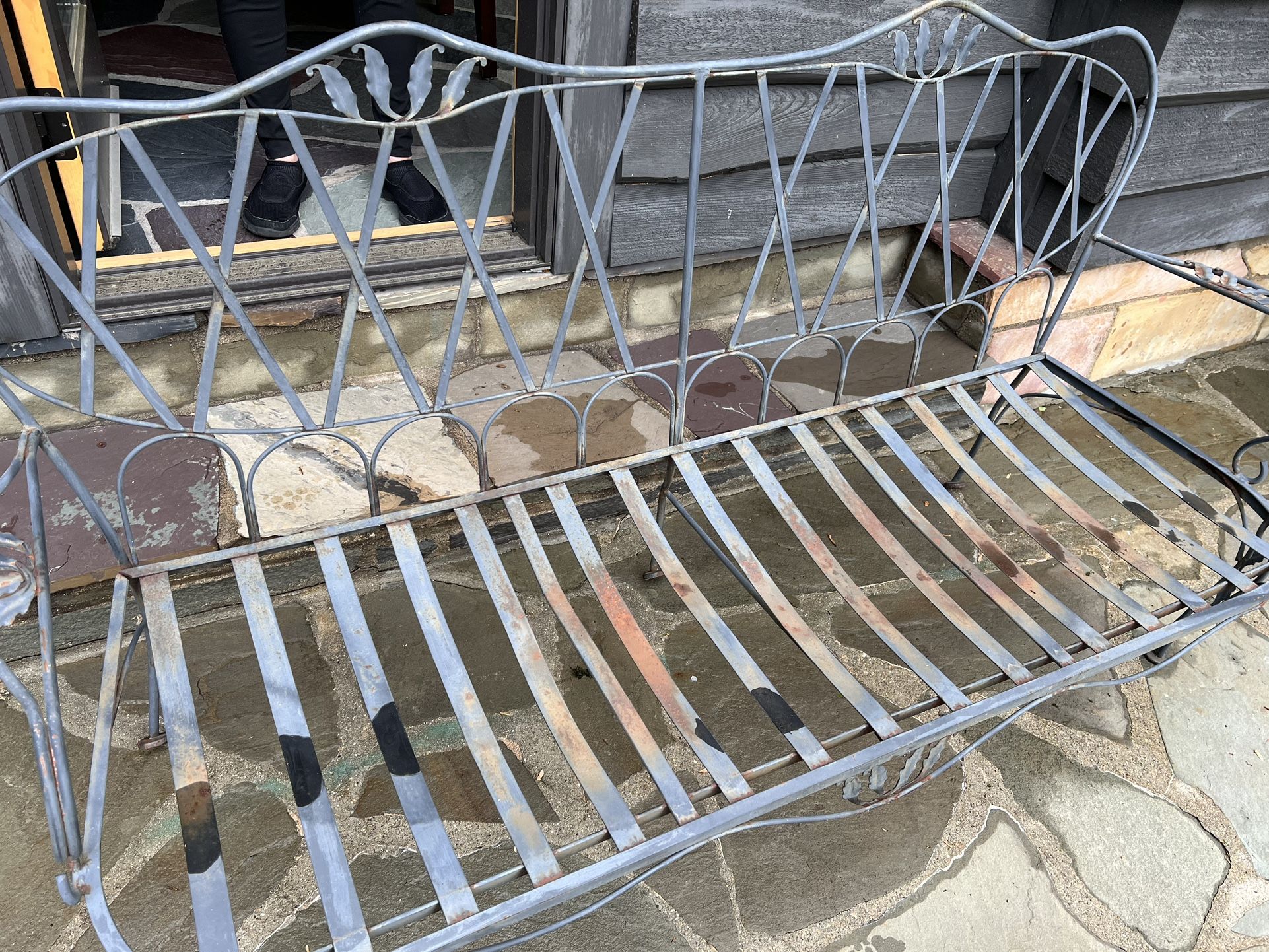Iron Vintage Bench