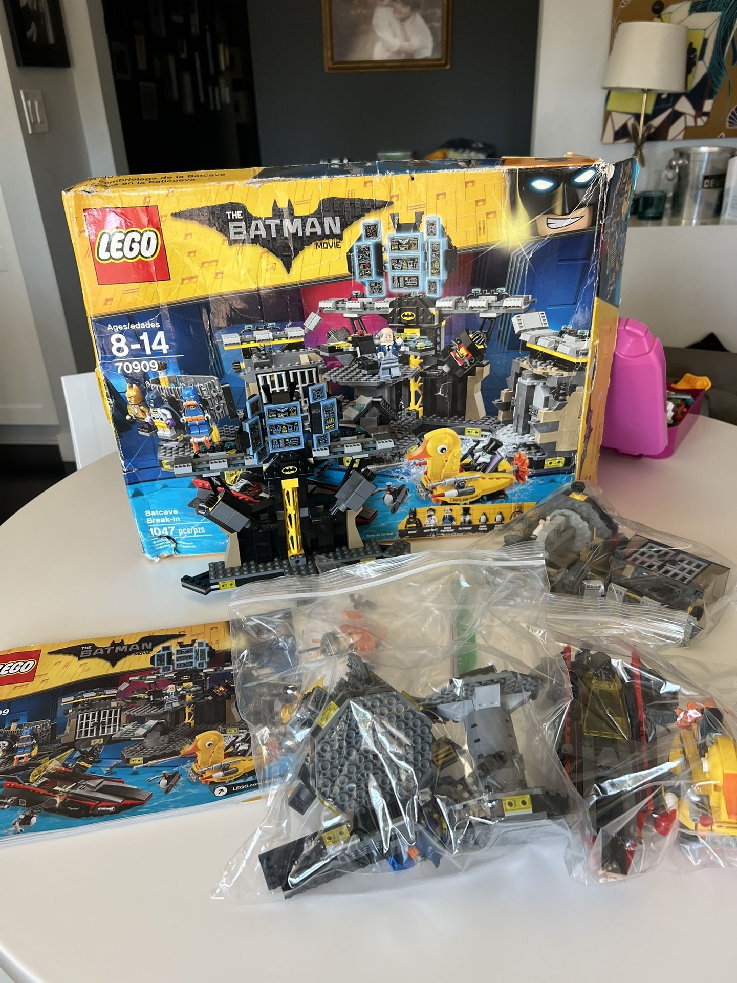 Lego Batman Bat Cave Break In Building Set 70909