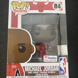 Funko Pop Basketball NBA Michael Jordan 84 Chicago Bulls Fanatics Exclusive 
